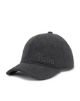 TOUS GORRA TOUS EMBROIDERED GRIS OSCURO - TALLA ÚNICA
