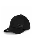 TOUS GORRA LOGO METAL NEGRO