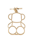 TOUS LLAVERO SILHOUTTE BOLD BEAR DORADO - TALLA ÚNICA