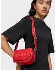 TOUS MINI BANDOLERA MEDIALUNA BRENDA ROJO - TALLA ÚNICA