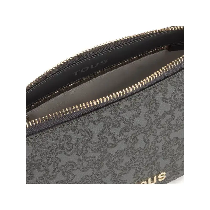 TOUS MINI BOLSO KAOS MINI LINES GRIS OSCURO - TALLA ÚNICA