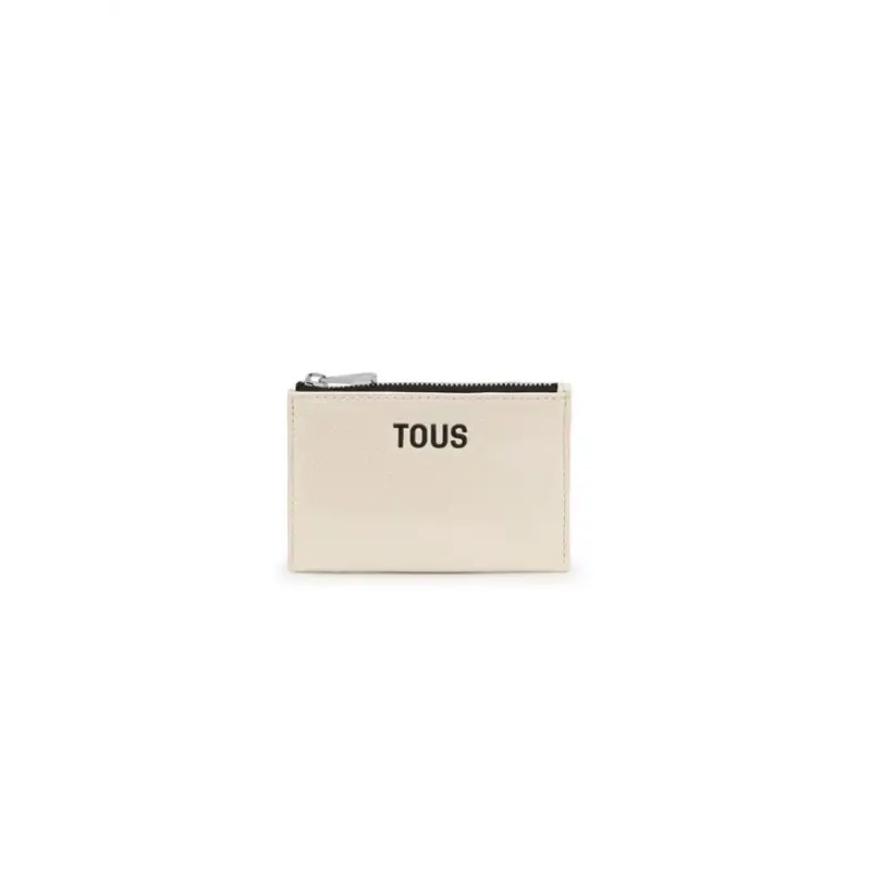 TOUS MONEDERO-TARJETERO NEW DORP BEIGE - TALLA ÚNICA