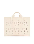 TOUS SHOPPER XL AMAYA T MANIFESTO CUT BEIGE - TALLA ÚNICA