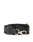 VALENTINO BAGS ASA CON LOGOTIPO NEGRO - TALLA ÚNICA