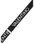 VALENTINO BAGS ASA LISA NEGRA Y BLANCA PARA BOLSO - TALLA ÚNICA