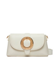 VALENTINO BAGS BANDOLERA CON SOLAPA BOWERY BLANCO - TALLA ÚNICA