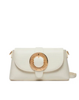 VALENTINO BAGS BANDOLERA CON SOLAPA BOWERY BLANCO - TALLA ÚNICA