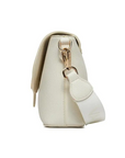 VALENTINO BAGS BANDOLERA CON SOLAPA BOWERY BLANCO - TALLA ÚNICA