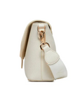 VALENTINO BAGS BANDOLERA CON SOLAPA BOWERY BLANCO - TALLA ÚNICA