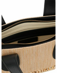 VALENTINO BAGS BANDOLERA COPACABANA NATURAL/NEGRO - TALLA ÚNICA