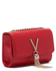 VALENTINO BAGS BANDOLERA DE CADENA DIVINA ROJO - TALLA ÚNICA