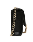 VALENTINO BAGS - BANDOLERA DE CADENA NEGRO/ORO - TALLA ÚNICA