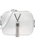 VALENTINO BAGS BANDOLERA DIVINA ARGENTO - TALLA ÚNICA