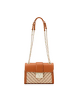 VALENTINO BAGS BANDOLERA TRIBECA NATURAL/MARRÓN - TALLA ÚNICA