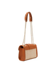 VALENTINO BAGS BANDOLERA TRIBECA NATURAL/MARRÓN - TALLA ÚNICA