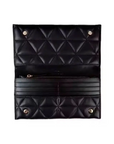 VALENTINO BAGS CARTERA CON CLIP CARNABY NEGRO - TALLA ÚNICA