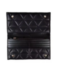 VALENTINO BAGS CARTERA CON CLIP CARNABY NEGRO - TALLA ÚNICA