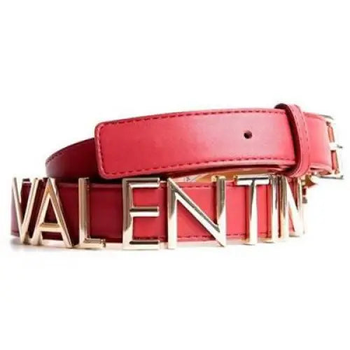 VALENTINO BAGS - CINTURÓN EMMA ROJO
