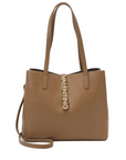 VALENTINO BAGS LIO BOLSO SHOPPING BEIGE - TALLA ÚNICA