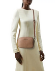 VALENTINO BAGS MINI BOLSO BANDOLERA BRIXTON BEIGE - TALLA ÚNICA