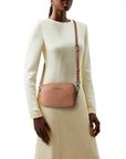 VALENTINO BAGS MINI BOLSO BANDOLERA BRIXTON BEIGE - TALLA ÚNICA