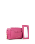 VALENTINO BAGS NECESER CON ESPEJO RING RE MALVA - TALLA ÚNICA