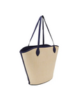 VALENTINO BAGS SHOPPER COVENT NATURAL/BLUE - TALLA ÚNICA