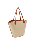 VALENTINO BAGS SHOPPER COVENT NATURAL/CUOIO - TALLA ÚNICA