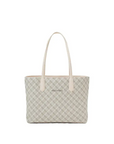 VALENTINO BAGS SHOPPING BARRIO ECRU/MULTI - TALLA ÚNICA
