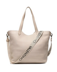 VALENTINO BAGS SHOPPING COURMAYEUR ECRU - TALLA ÚNICA