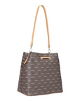 VALENTINO BOLSO BUCKET LIUTO TAN/MULTI - TALLA ÚNICA