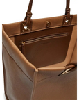 VALENTINO BOLSO DE MANO POST MARRON - TALLA ÚNICA