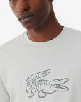 LACOSTE PRINTED COTTON LOUNGEWEAR MALE T-SHIRT