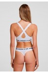 KARL LAGERFELD SET PACK THONG LOGO WHITE 