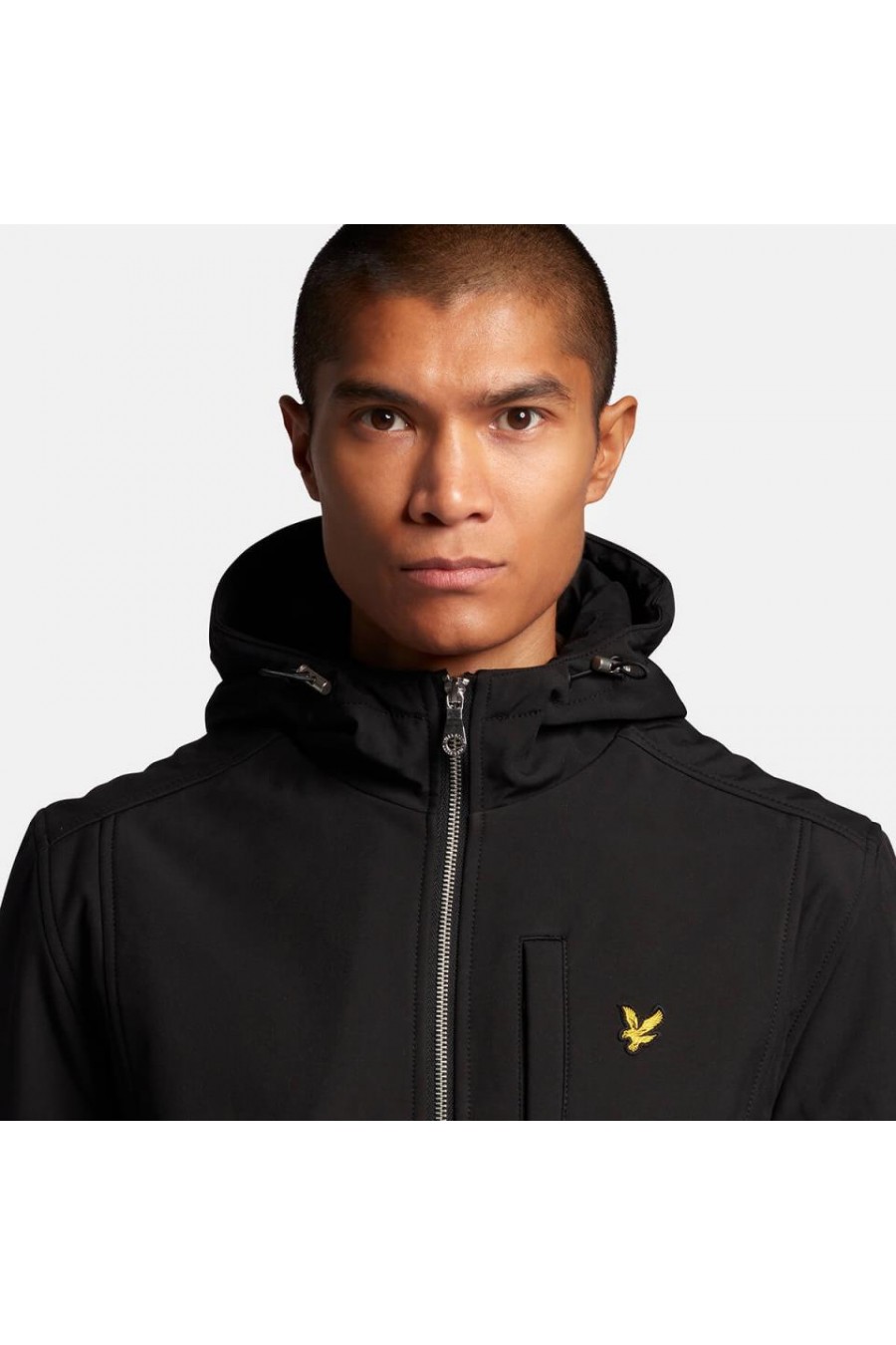 LYLE & SCOTT SOFT JACKET JET BLACK 