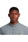 LYLE & SCOTT REGULAR FIT LIGHT WEIGHT OXFORD DARK 