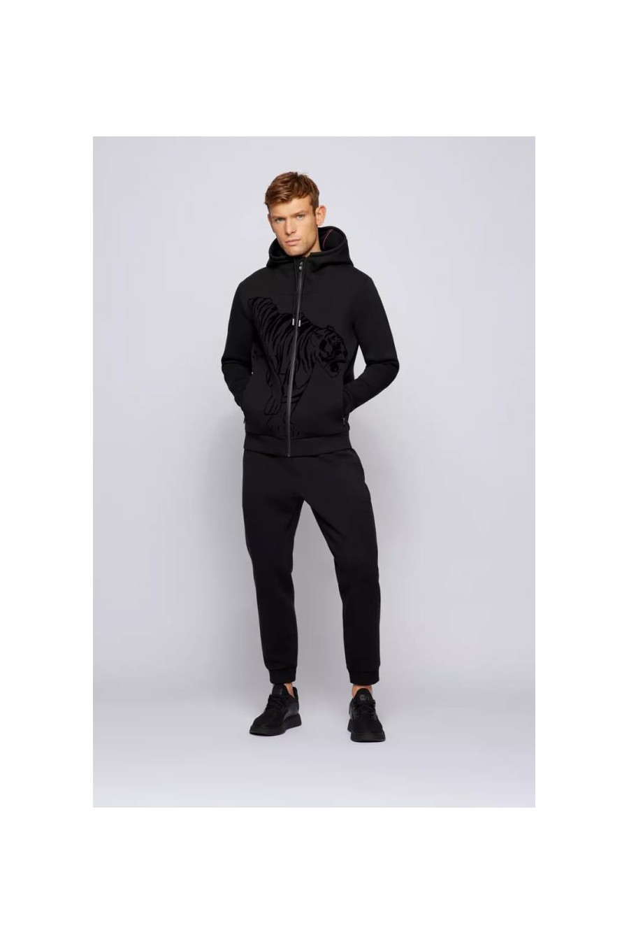 HUGO BOSS PANTALÓN CASUAL HOVER NEGRO 