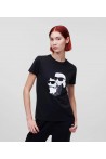 KARL LAGERFELD IKONIK 2 0 T-SHIRT BLACK