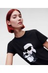 KARL LAGERFELD IKONIK 2 0 T-SHIRT BLACK