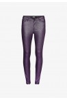 KARL LAGERFELD SHINY SKINNY DENIM LILAC