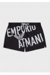 EMPORIO ARMANI BOXER BEACHWEAR NERO