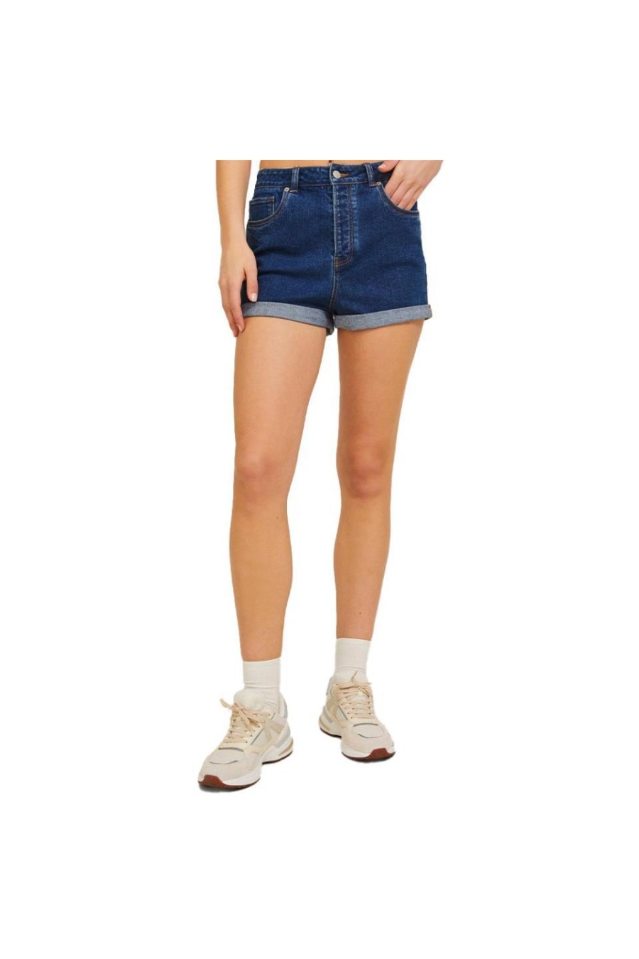 JACK & JONES JXHAZEL MINI SHORTS HW DENIM 