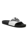 EMPORIO ARMANI UNISEX SLIDERS WHITE 