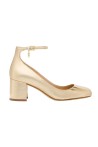 MICHAEL KORS PERLA PUMP PALE GOLD 