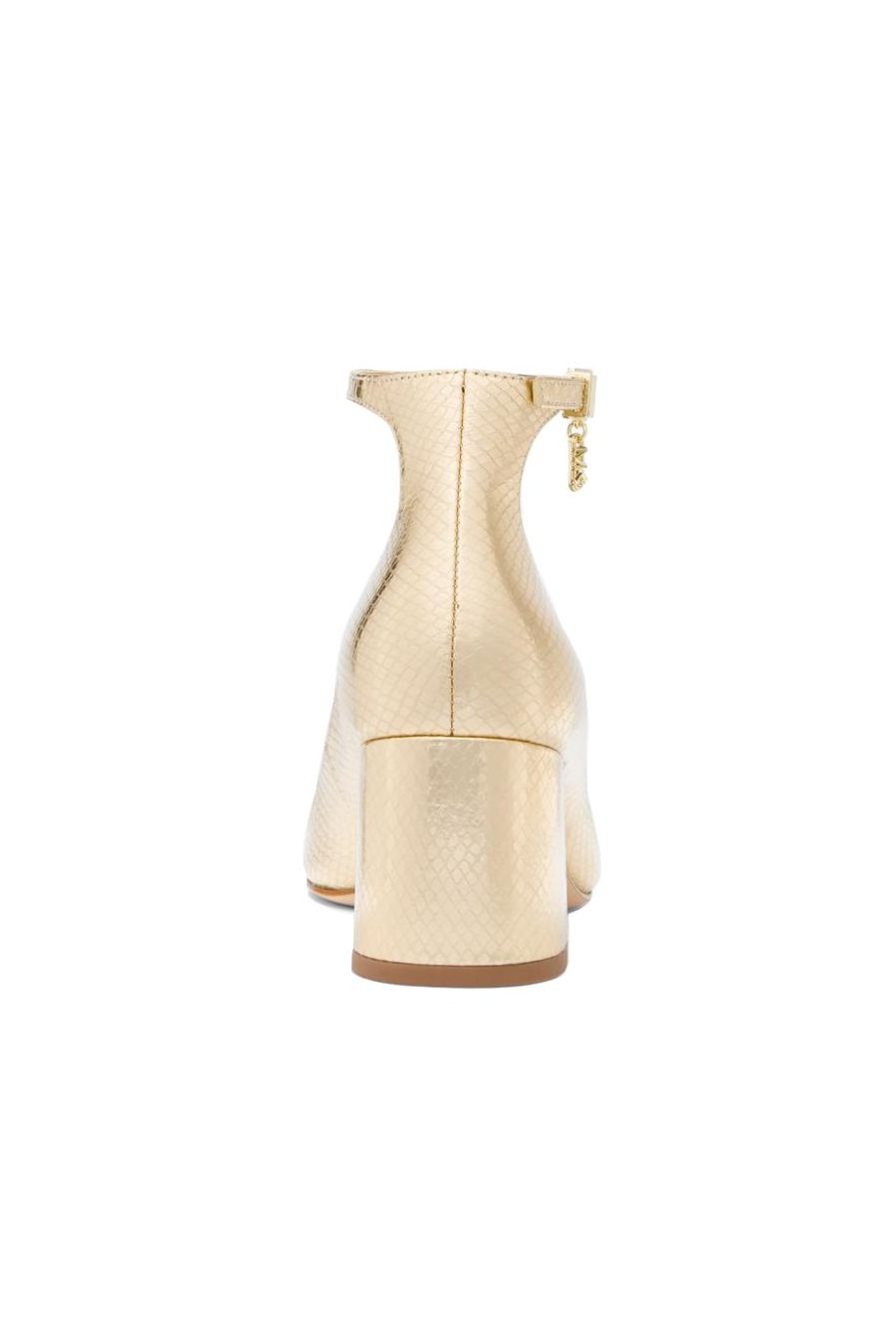 MICHAEL KORS PERLA PUMP PALE GOLD 