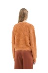 COMPAÑÍA FANTÁSTICA CARDIGAN DE PUNTO NARANJA