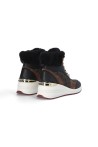 LIU JO MID SNEAKER ALYSSA BLACK/BROWN