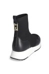 LIU JO JOHANNA MID SNEAKER LUREX BLACK