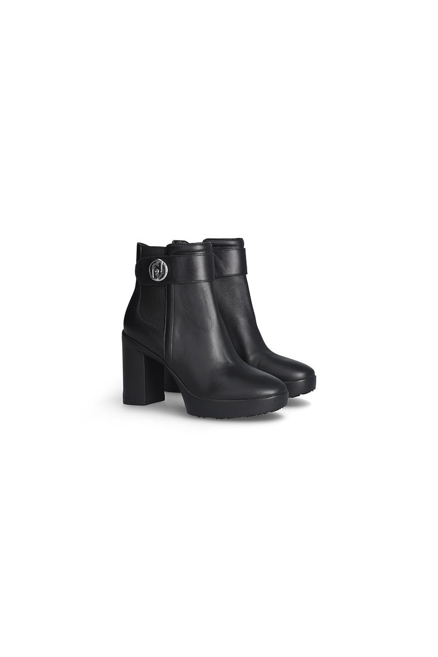 LIU JO ANKLE BOOT CALF BLACK 