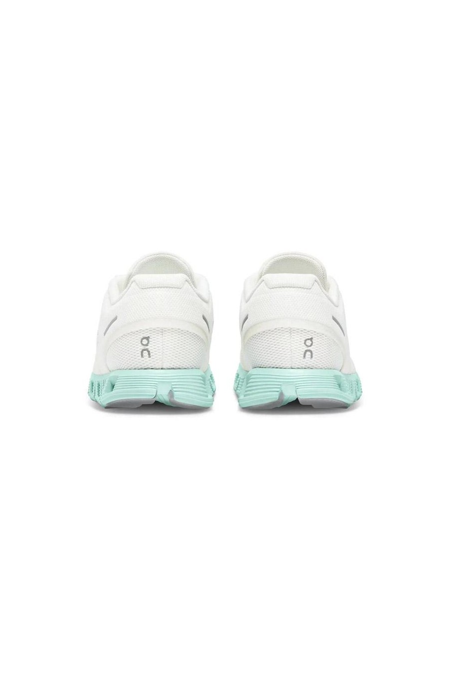 ON CLOUD 5 WOMEN UNDYED WHITE/CREEK